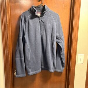 The North Face Navy Blue Full-Zip Fleece Jacket